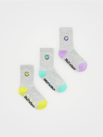 Socken SmileyWorld®, 3er-Pack