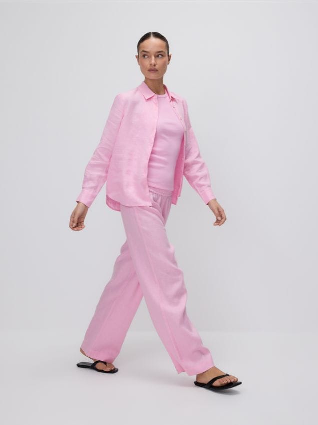 Pantalon en lin - RESERVED