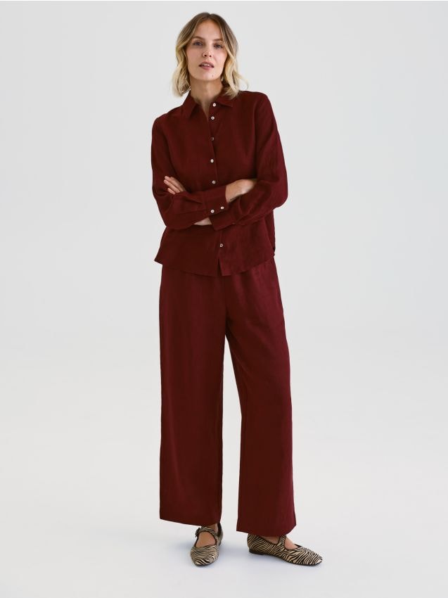 Linen trousers - RESERVED