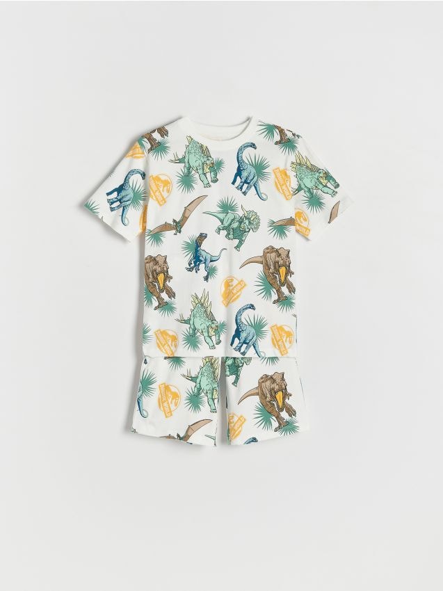 Reserved - boys` pyjama - crem