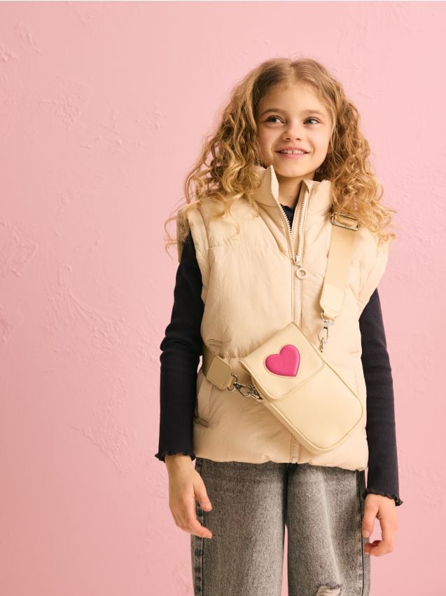 Small crossbody bag with flap - RESERVED