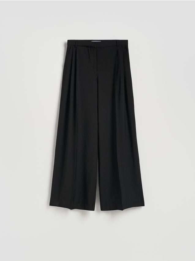 Wide leg trousers - RESERVED