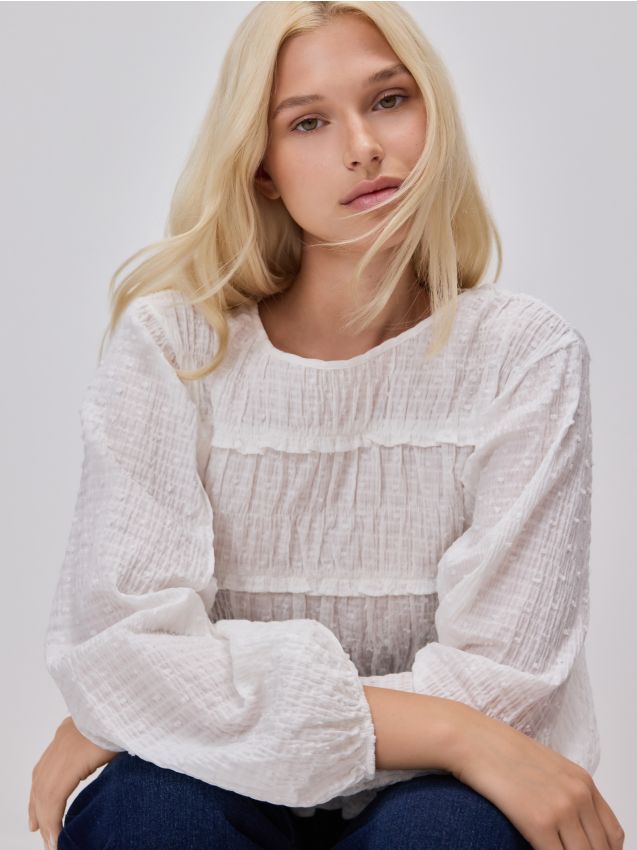 Bluza s naborima - RESERVED
