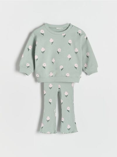 GIRLS` JOGGING TOP & TROUSERS