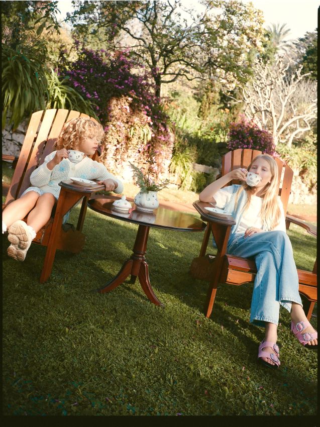 Sandaler i mockaimitation - RESERVED