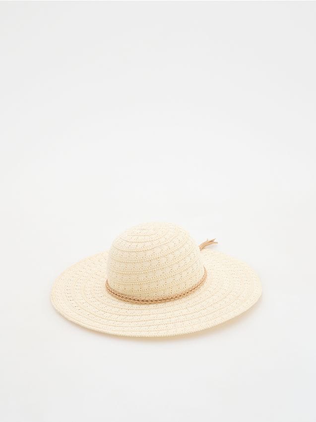 Chapeau avec bande tressée - RESERVED