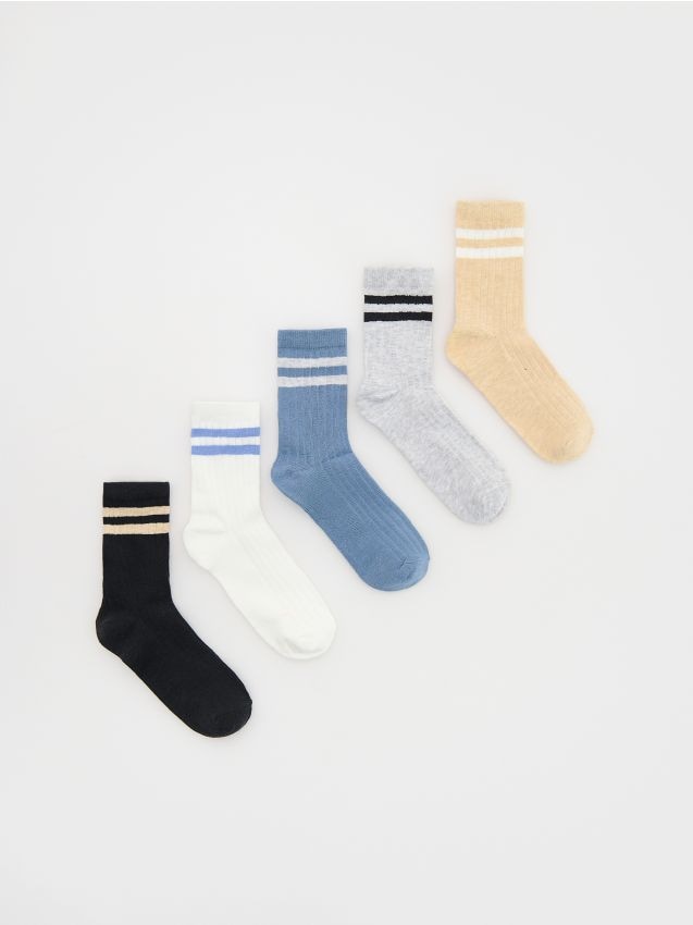 Cotton socks 5 pack - RESERVED