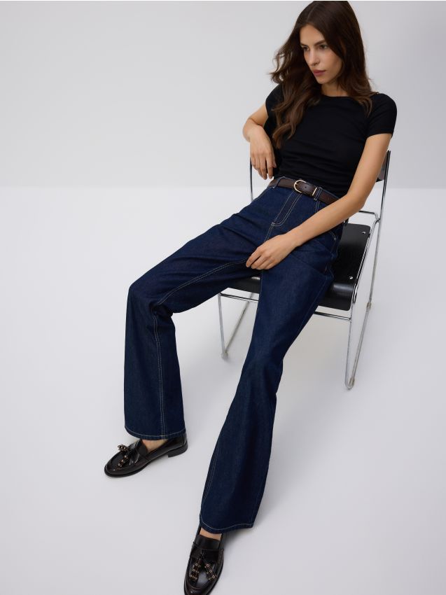 Flare jeans - RESERVED