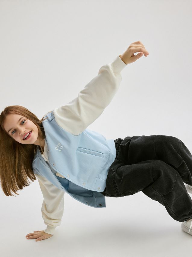 Elastic parachute jeans - RESERVED
