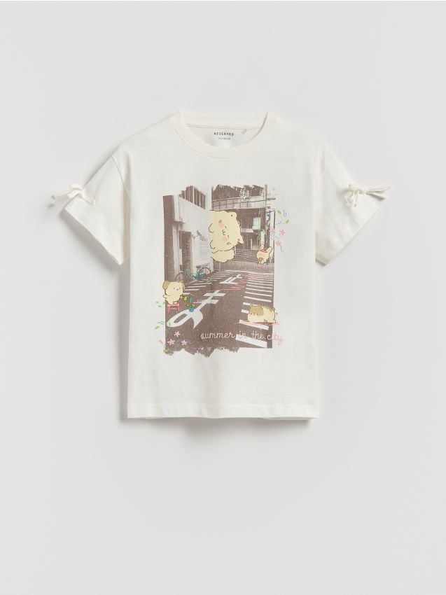 T-shirt with print - RESERVED