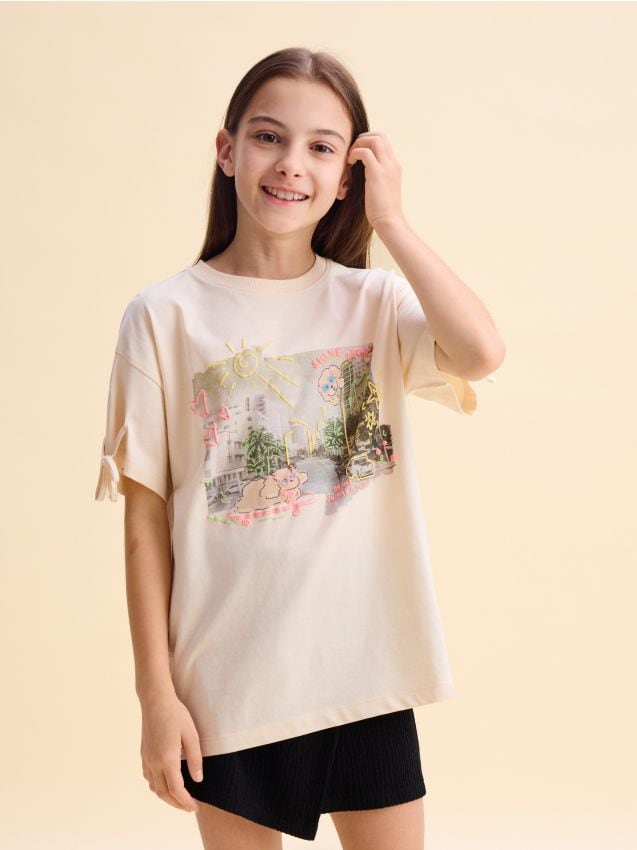 T-shirt with print - RESERVED