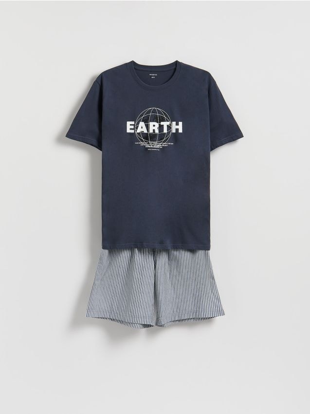 Two piece printed pyjama set - RESERVED