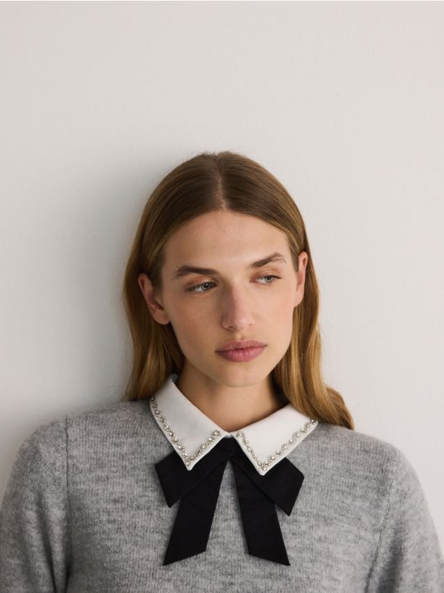 LADIES` SWEATER - RESERVED