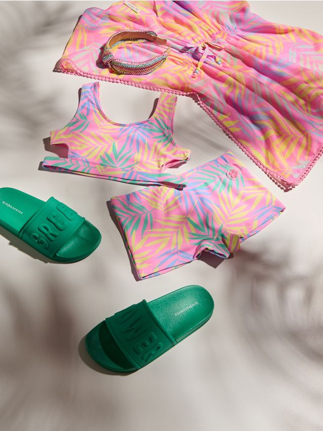 Maillot de bain deux pièces à motifs - RESERVED