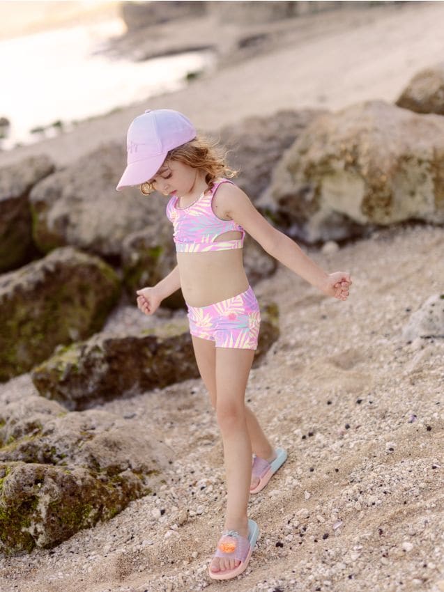 Two piece printed swimsuit - RESERVED