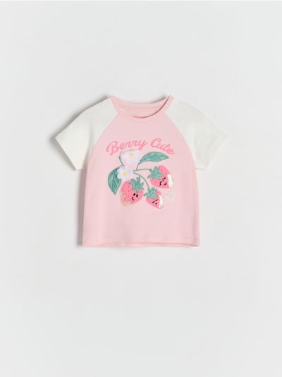 Camiseta de algodón con bordado
