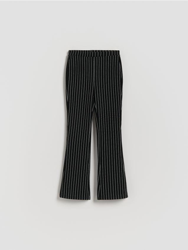 Stripe flare trousers - RESERVED