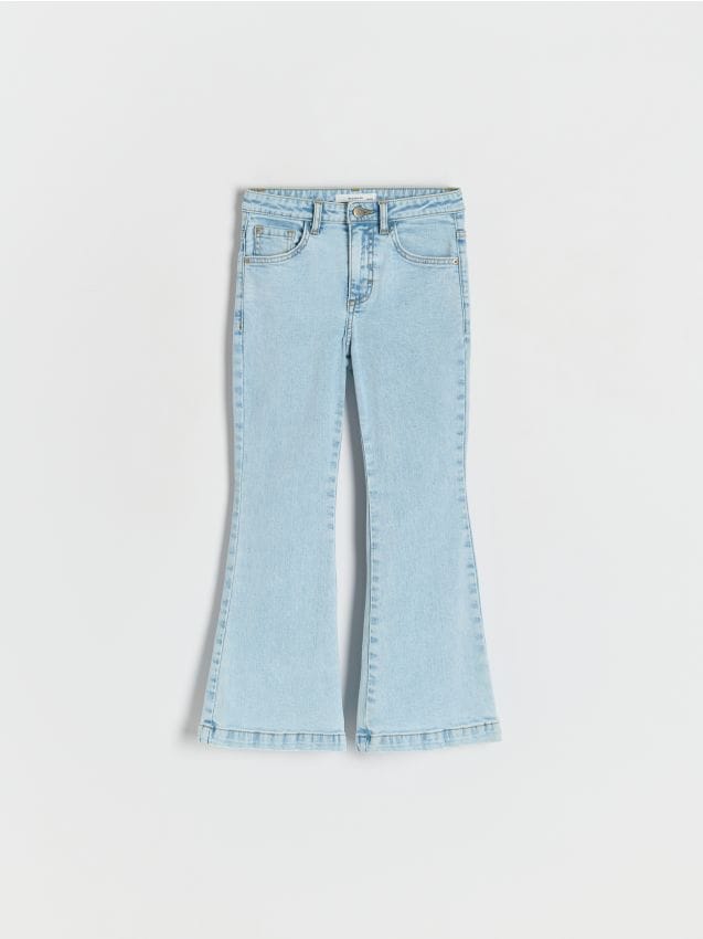 High waist flare jeans - RESERVED