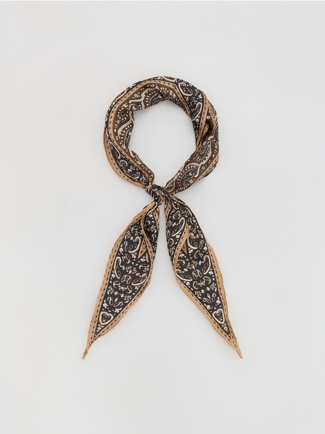 Mönstrad scarf - RESERVED