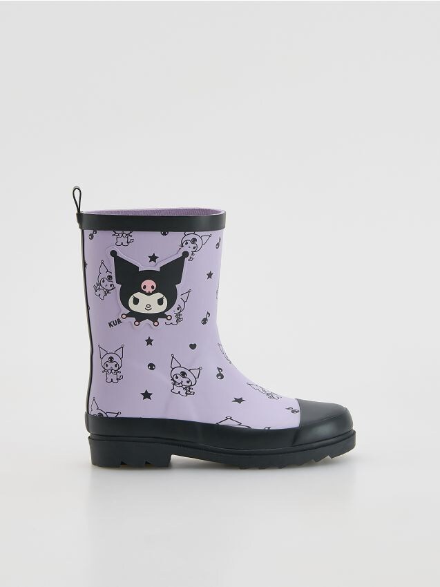 Reserved - Cizme de ploaie Kuromi - violet