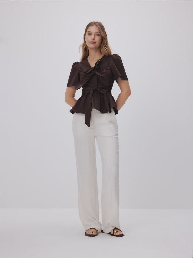 Bluza s ukrasnim vezicama - RESERVED