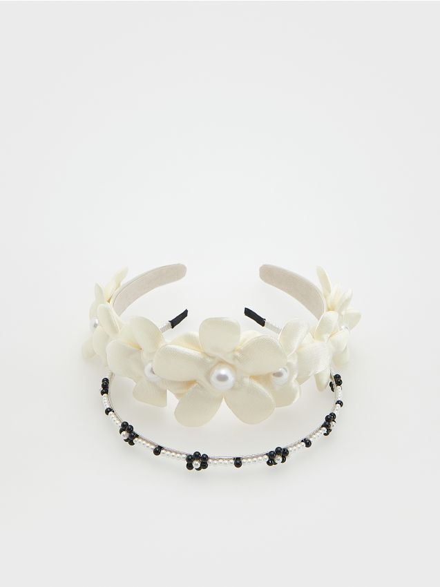 Reserved - girls` hairband multi - crem