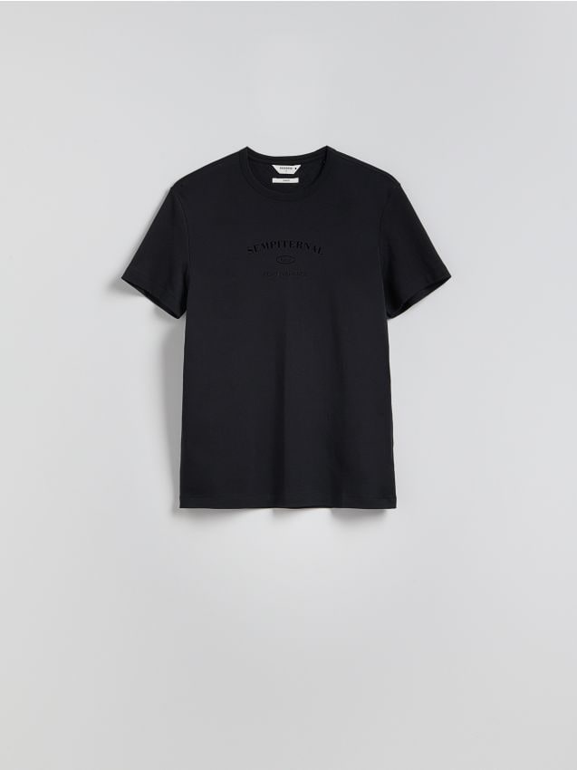 Reserved Reserved - Μπλούζα slim fit με τύπωμα