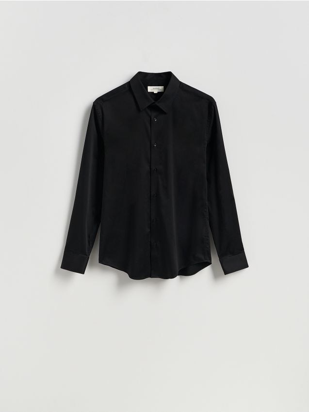 Chemise slim fit en coton - RESERVED