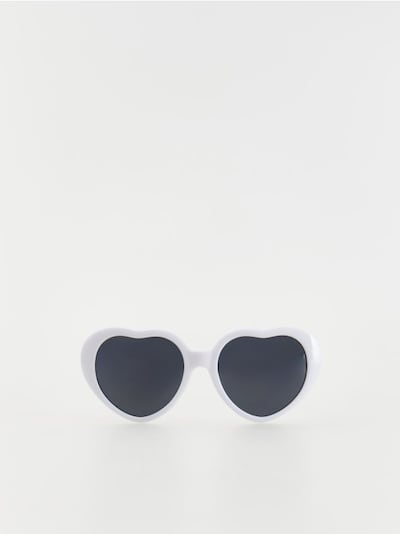 Heart-shaped sunglasses