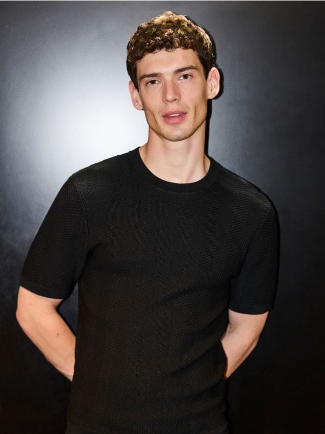 Regular fit lyocell rich T-shirt - RESERVED