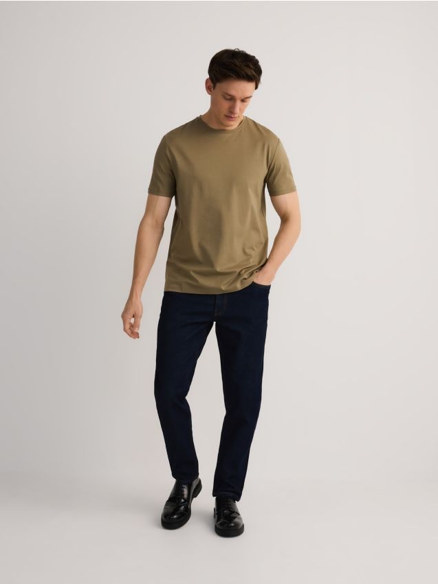 T-Shirt im Regular-Fit aus Modalgemisch - RESERVED