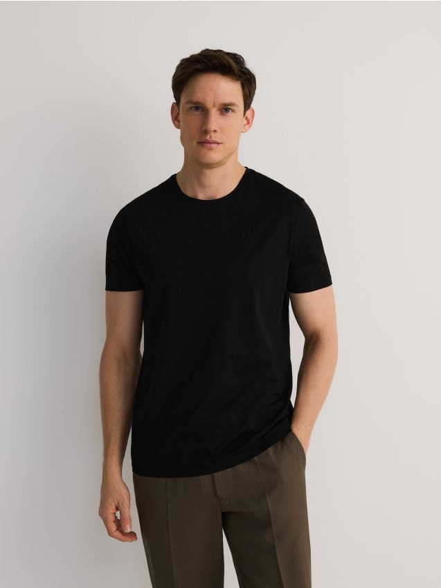 T-shirt slim fit avec modal mélangé - RESERVED