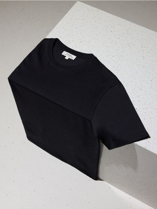 Modaalisegust T-särk regular fit - RESERVED
