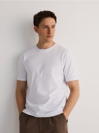 Regular fit cotton T-shirt