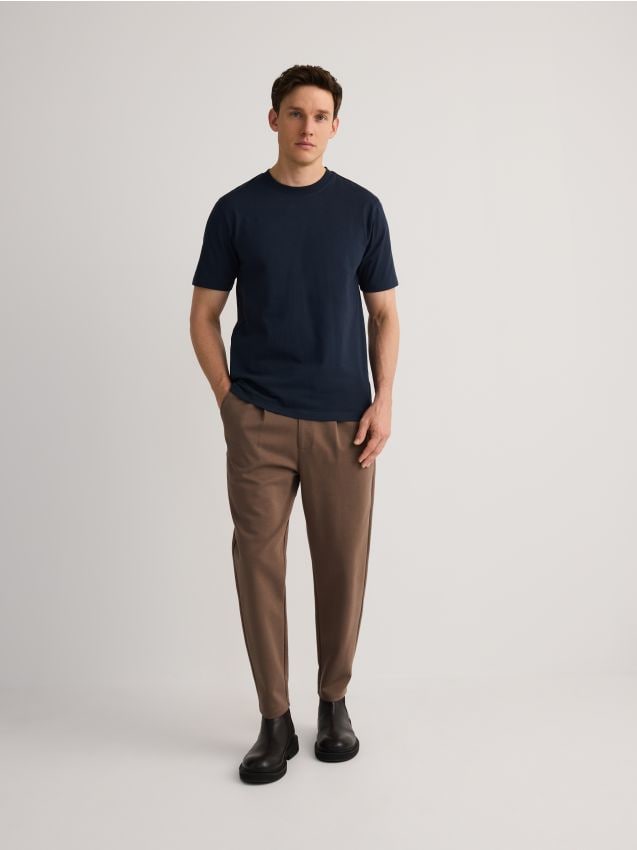 Regular fit cotton T-shirt - RESERVED