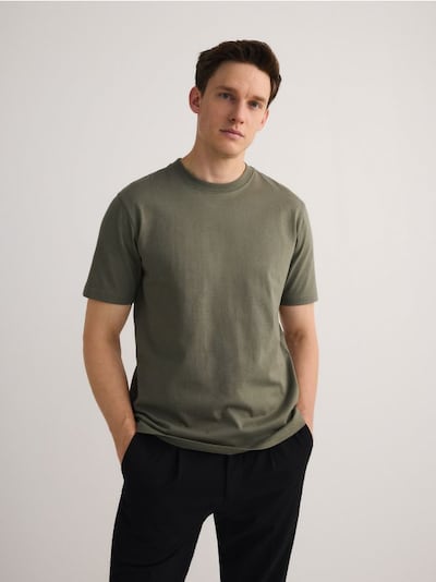 Regular fit cotton T-shirt