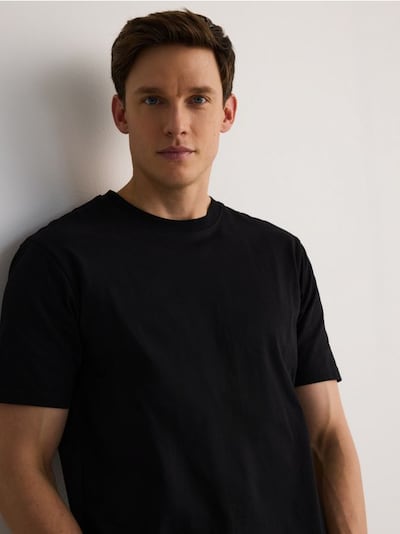 Regular fit cotton T-shirt