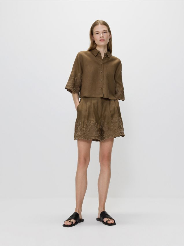 Linen shorts - RESERVED