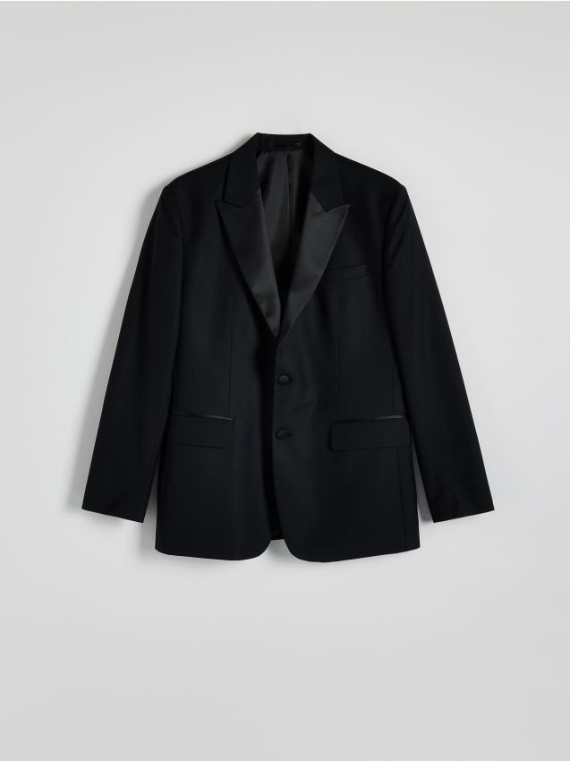 Smokingblazer i slim fit - RESERVED