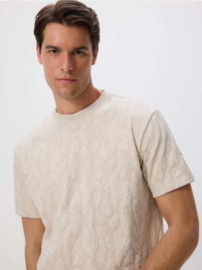 Comfort fit T-shirt with print