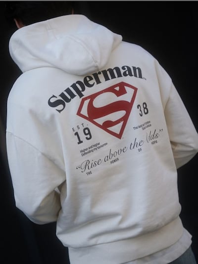 SUPERMAN™ cotton hoodie