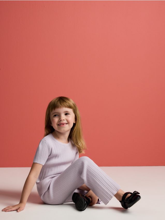 Geribbelde broek - RESERVED