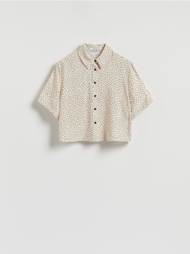 Polka dot shirt - RESERVED