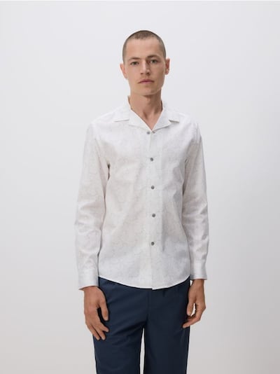 Cămașă regular fit, cu model