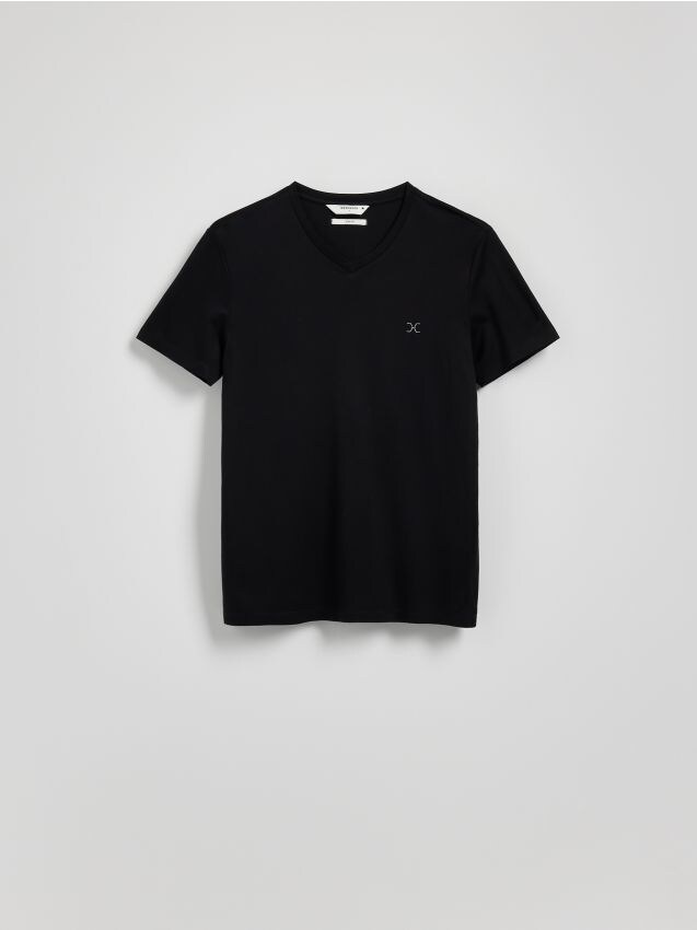 Reserved Reserved - Μπλούζα slim fit με λαιμόκοψη V