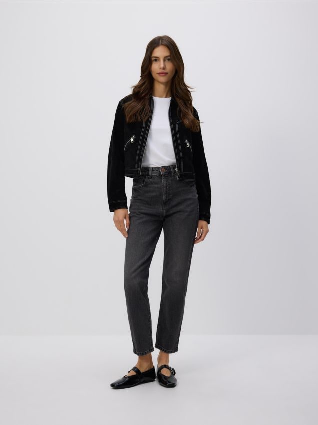 Mom fit slim traperice - RESERVED