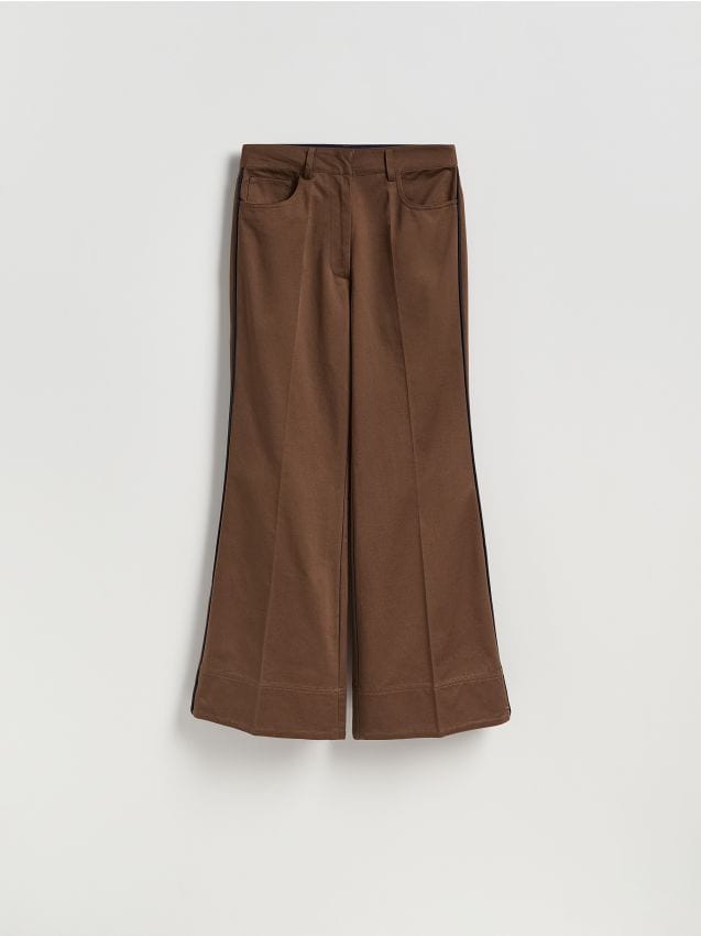 Striped detail trousers - RESERVED