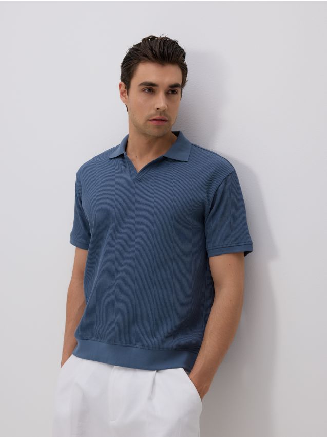 Comfort fit polo shirt - RESERVED
