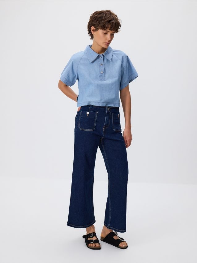 Culotte jeans - RESERVED