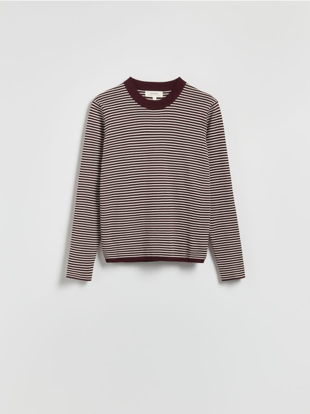 Stripe cotton blouse - RESERVED